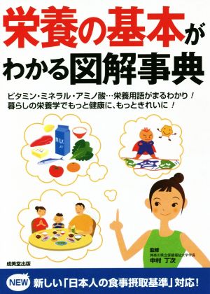 栄養の基本がわかる図解事典 ビタミン・ミネラル・アミノ酸…栄養用語がまるわかり！暮らしの栄養学でもっと健康に、もっときれいに！