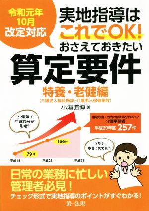 実地指導はこれでOK！おさえておきたい算定要件 特養・老健編 令和元年10月改定対応