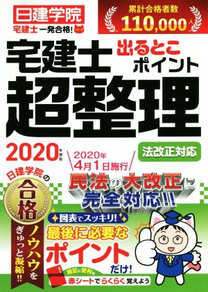 宅建士出るとこポイント超整理(2020年度版) 法改正対応 日建学院「宅建士一発合格！」シリーズ