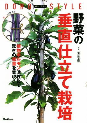 野菜の垂直仕立て栽培 植物ホルモン活性化で驚きの収量を実現！ 道法スタイル