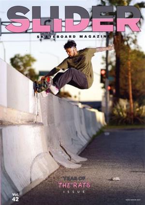 SLIDER(Vol.42) SKATEBOARD MAGAZINE NEKO MOOK