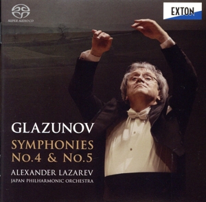 グラズノフ:交響曲 第4番&第5番(SACDハイブリッド)