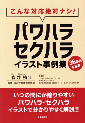 こんな対応絶対ナシ！パワハラ・セクハライラスト事例集