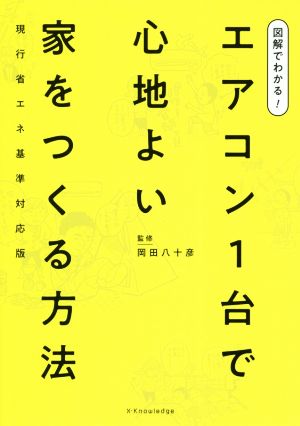 図解でわかる！エアコン1台で心地よい家をつくる方法 省エネ新基準対応版