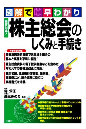 株主総会のしくみと手続き 図解で早わかり 改正対応！