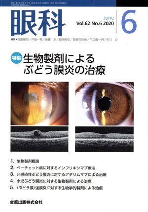 眼科(6 June Vol.62 No.6 2020) 月刊誌