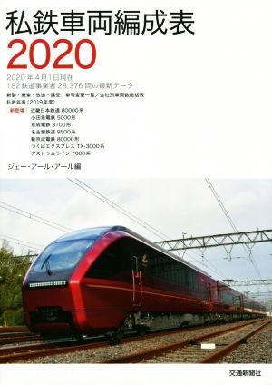 私鉄車両編成表(2020)