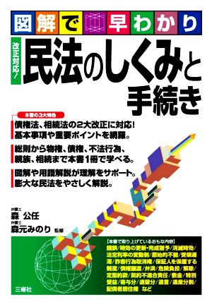 図解で早わかり 民法のしくみと手続き 改正対応！