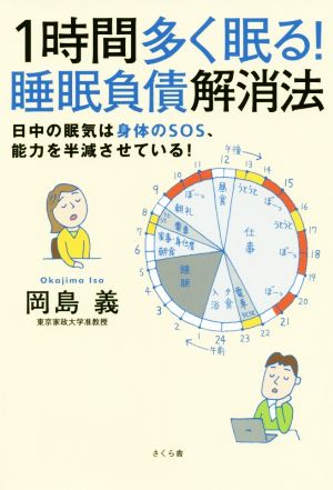 1時間多く眠る！睡眠負債解消法 日中の眠気は身体のSOS、能力を半減させている！