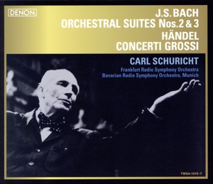 バッハ:管弦楽組曲第2・3番 ヘンデル:合奏協奏曲集(SACDハイブリッド)