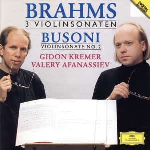 ブラームス: ヴァイオリンソナタ全集; ブゾーニ: ヴァイオリン・ソナタ第2番