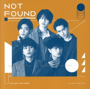 NOT FOUND(初回限定盤B)(DVD付)