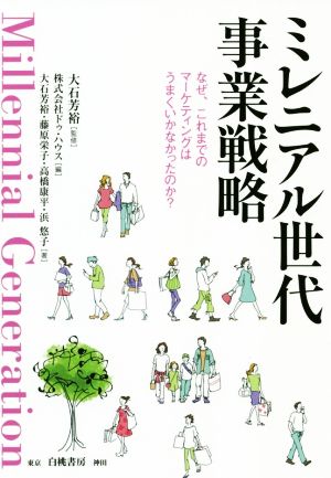 ミレニアル世代事業戦略 なぜ、これまでのマーケティングはうまくいかなかったのか？