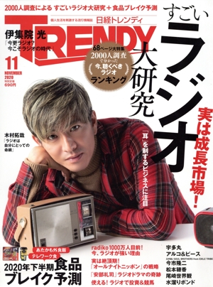 日経 TRENDY(11 NOVEMBER 2020) 月刊誌