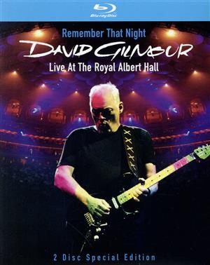 【輸入版】Remember That Night David Gilmour Live At The Royal Albert Hall(Blu-ray Disc)