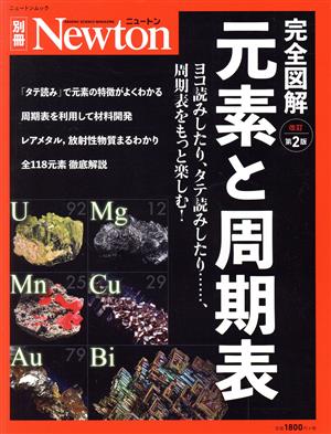 完全図解 元素と周期表 改訂第2版 ヨコ読みしたり、タテ読みしたり……、周期表をもっと楽しむ！ ニュートンムック Newton別冊