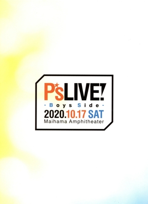 P's LIVE！ -Boys Side-(豪華版)(Blu-ray Disc)