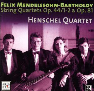 【輸入盤】Felix Mendelssohn Bartholdy:String Quartets Vol.3