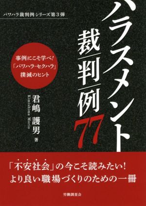 ハラスメント裁判例77