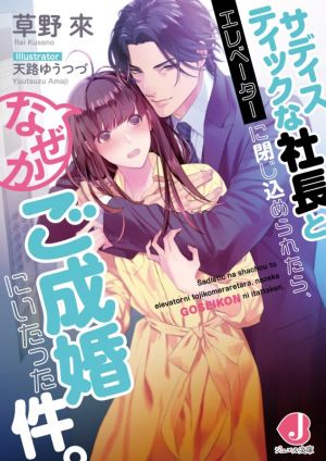 サディスティックな社長とエレベーターに閉じ込められたら、 なぜかご成婚にいたった件。 ジュエル文庫