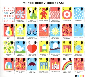 SUNSHINE ON MY MIND 1998-2018 -three berry icecream 20th Anniversary-