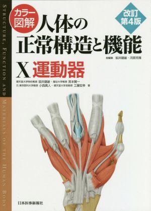 カラー図解 人体の正常構造と機能 改訂第4版(Ⅹ)運動器
