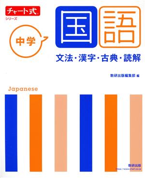 チャート式シリーズ 中学国語 文法・漢字・古典・読解