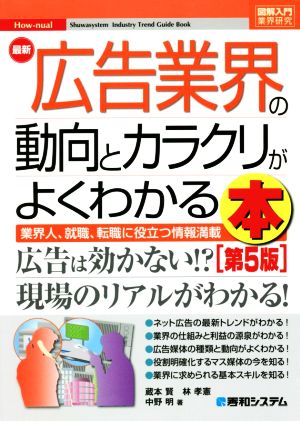 図解入門業界研究 最新 広告業界の動向とカラクリがよくわかる本 第5版 業界人、就職、転職に役立つ情報満載 How-nual