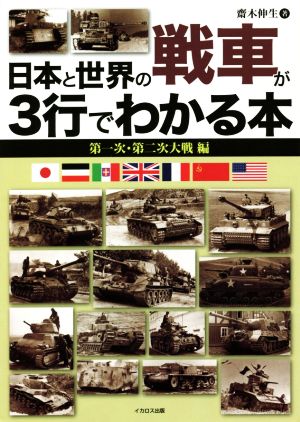 日本と世界の戦車が3行でわかる本第一次・第二次大戦編