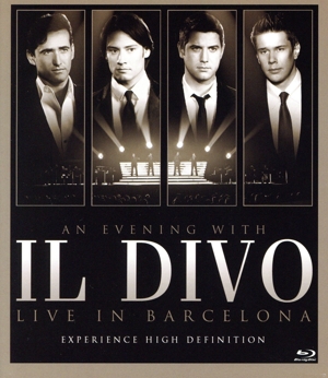 【輸入版】An Evening With Il Divo -Live in Barcelona(Blu-ray Disc)