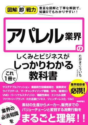 アパレル業界のしくみとビジネスがこれ1冊でしっかりわかる教科書図解即戦力