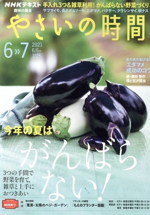NHK 趣味の園芸 やさいの時間(2021 6・7) 隔月刊誌