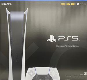 PlayStation 5 デジタル・エディション(CFI-1100B01) 新品ゲーム 