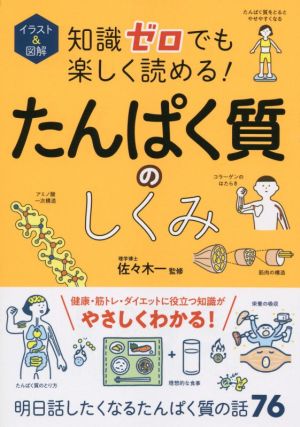 イラスト&図解 知識ゼロでも楽しく読める！たんぱく質のしくみ