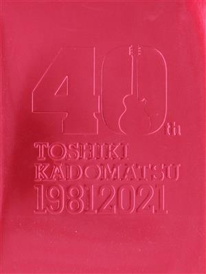 TOSHIKI KADOMATSU 40th Anniversary Live(初回生産限定版)(Blu-ray Disc)