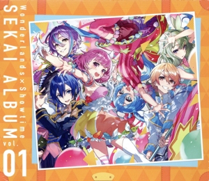 プロジェクトセカイ カラフルステージ! feat.初音ミク:ワンダーランズ×ショウタイム SEKAI ALBUM vol.1(初回生産限定盤)(外箱、オリジナルステッカー、アクリルスタンド付)