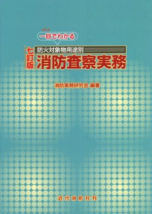 一目でわかる防火対象物用途別消防査察実務 七訂版