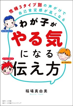 わが子がやる気になる伝え方 性格3タイプ別の声がけで自己肯定感が高くなる