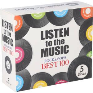 LISTEN to the MUSIC ROCKu0026POPS BEST 100(5CD) 中古CD | ブックオフ公式オンラインストア