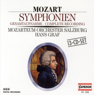 【輸入盤】Mozart:Complete Symphonies(13CD)