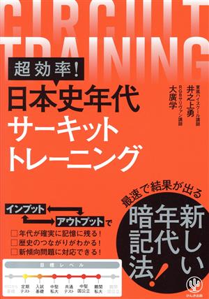 超効率！日本史年代サーキットトレーニング