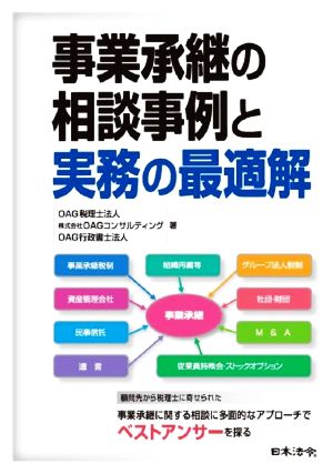 事業承継の相談事例と実務の最適解