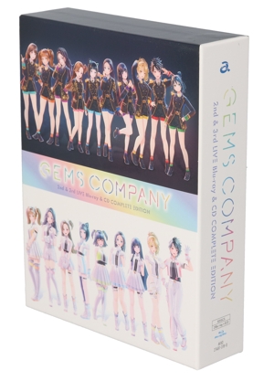 GEMS COMPANY 2nd&3rd LIVE Blu-ray&CD COMPLETE EDITION(初回生産限定版)(2Blu-ray Disc+3CD)