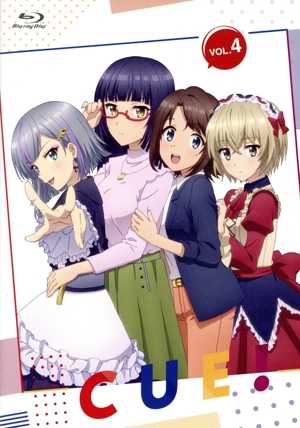 TVアニメ「CUE！」 VOL.4(Blu-ray Disc)