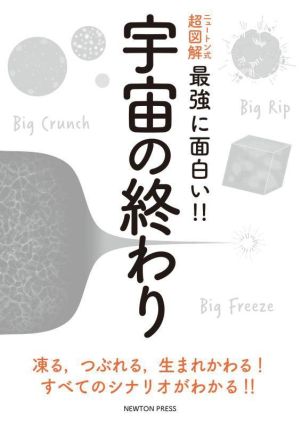 宇宙の終わり 凍る,つぶれる,生まれかわる！すべてのシナリオがわかる!! ニュートン式 超図解 最強に面白い!!