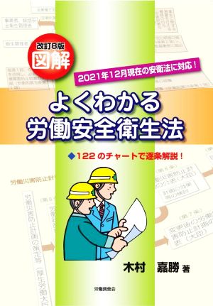 図解 よくわかる労働安全衛生法 改訂8版 122のチャートで逐条解説！2021年12月現在の安衛法に対応！