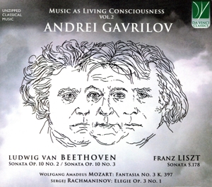 生きていることを意識する音楽 第2集 ～モーツァルト、ベートーヴェン、リスト、ラフマニノフ