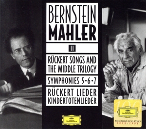 【輸入盤】Bernstein Mahler Ⅱ: Ruckert Songs And The Middle Triology Symphonies 5.6.7