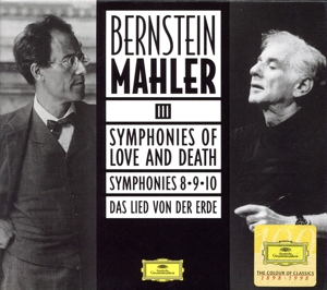 【輸入盤】Bernstein Mahler Ⅲ: Symphonies Of Love And Death Symphonies 8.9.10