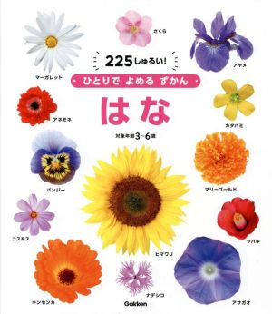 ひとりでよめるずかん はな 225しゅるい！対象年齢3～6歳